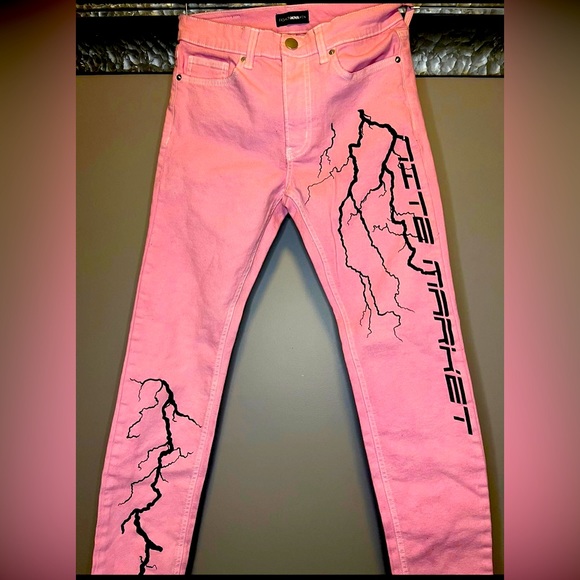 Mens Jeans Fashion Nova Men Size 30.Color 💞 - Picture 1 of 6